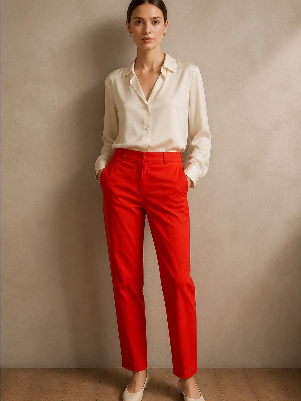 Talbots the Weekend chino Mid-rise Pants